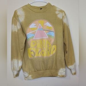 Pink Floyd Art to Wear Long Sleeve Pullover Sweatshirt Womens Small
